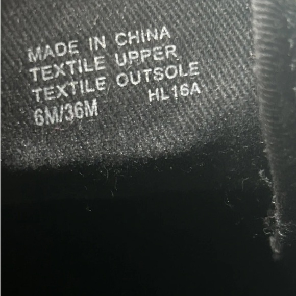 Michael Kors Harlen Twill Sneaker Black Size 6M MK sneakers women - Picture 7 of 13